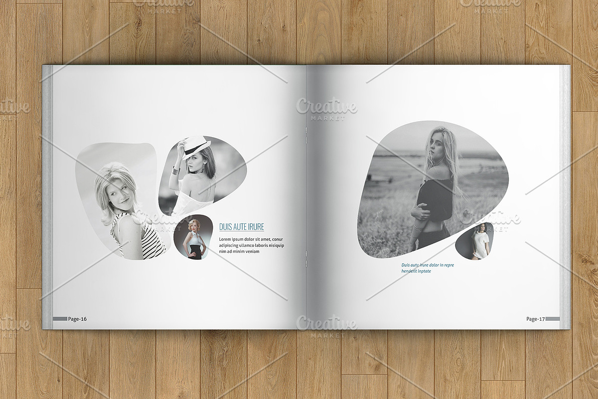 Photo Album Booklet Template-V666, a Brochure Template by Template Shop