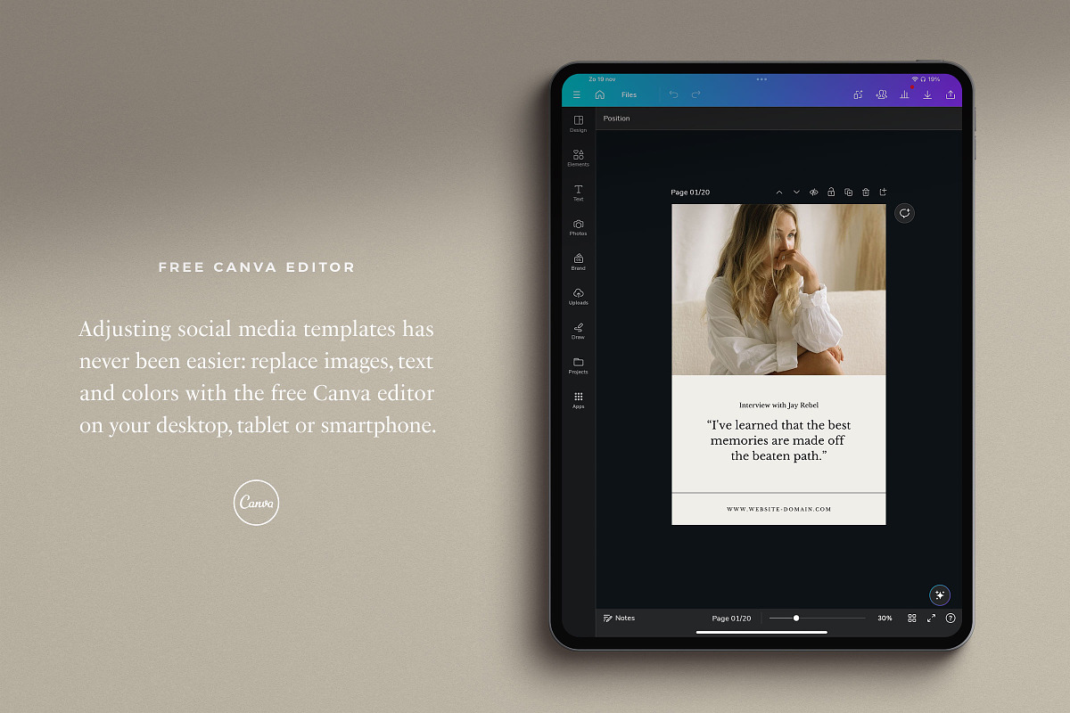 Alpaca Social Media Kit, a Social Media Template by Ruben Stom (Photo 8 of 19)