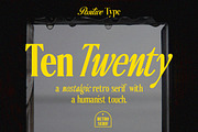 Ten Twenty Family (18 Fonts), a Serif Font by Positive TypeFoundry (Thumbnail 1 of 15)