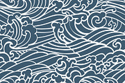 8 Pattern Seamless Asian style set, a Pattern Graphic by skyclick (Thumbnail 8 of 9)