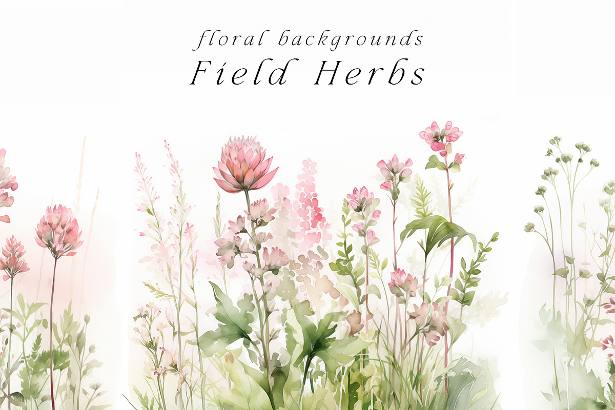 Watercolor Floral Bundle (45 in 1), a Decorative Illustration by Lana Elanor (Photo 178 of 180)