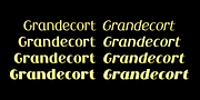 Grandecort, a Sans Serif Font by Ingrimayne Type (Thumbnail 3 of 9)