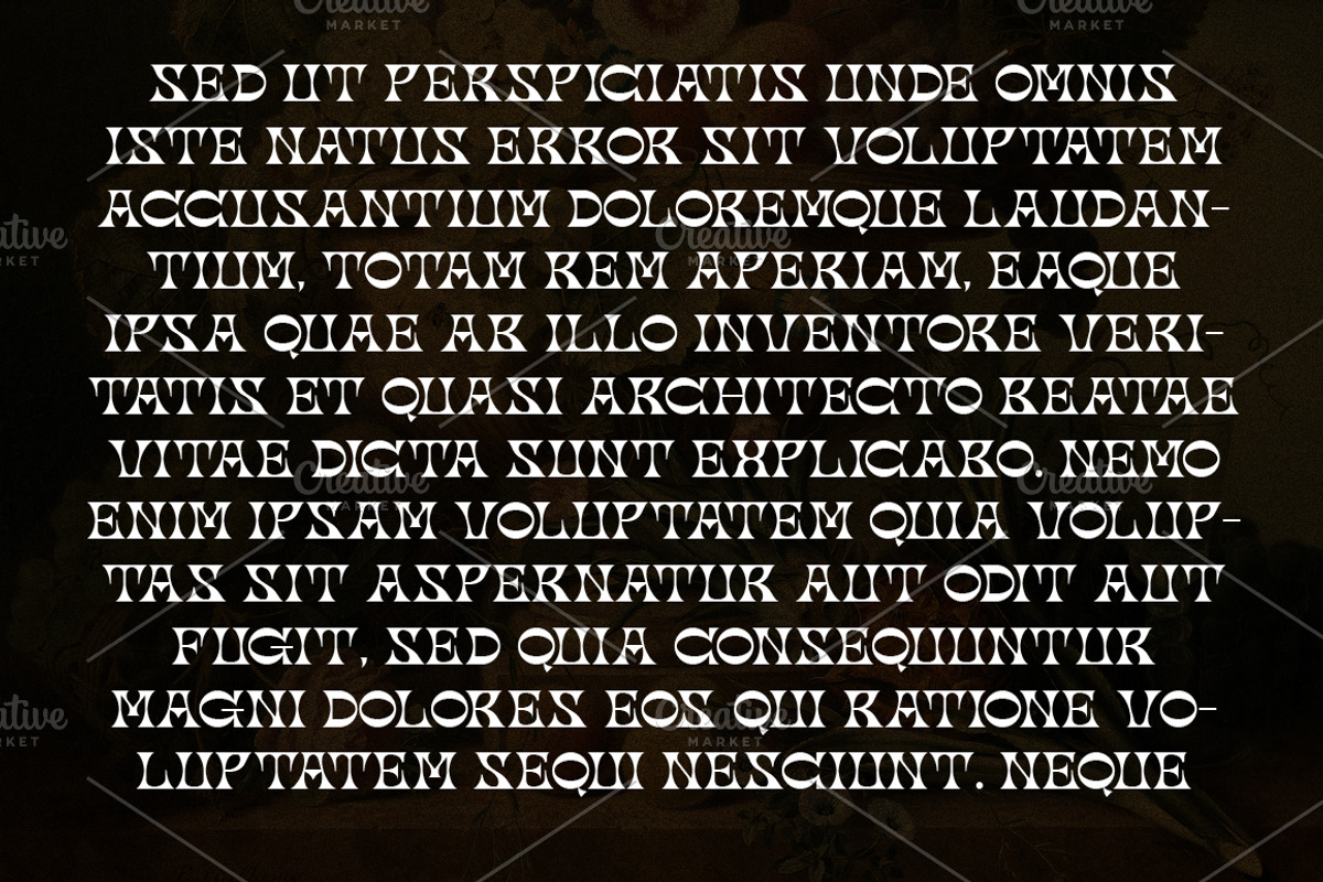 Kinande display typeface, a Font by the-sastra (Photo 5 of 5)