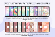 Undated Double-Page Digital Planner, a Templates & Theme by LumusStudio (Thumbnail 6 of 7)