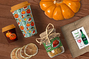 Thanksgiving Day dinner set, a Food Illustration by Ekaterina Goncharova (Thumbnail 4 of 5)