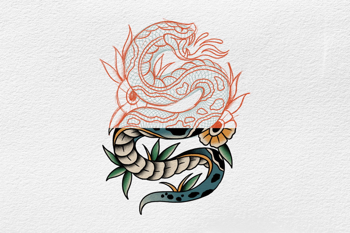 Procreate - Essential Tattoo Brushes, a Graphic by Born to Love (Photo 4 of 4)