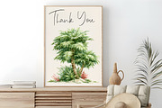 Watercolor Palm Tree PNG Clipart, a Seasonal Illustration by RobertsArt (Thumbnail 7 of 7)