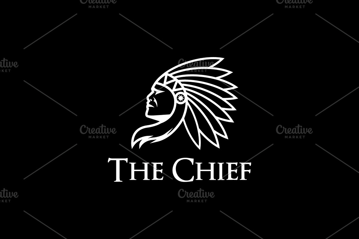 The Chief - Native American Logo, a Branding & Logo Template by ashenterprise (Photo 2 of 2)