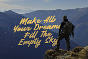 Garnite - Handwritten Script, a Script Font by Letterhend Studio (Thumbnail 4 of 9)