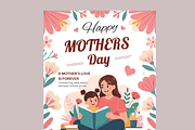 Happy Mothers Day Poster Template, a Flyer Template by MightyDesign (Thumbnail 4 of 8)