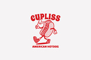 Cupliss Hotdog Logo Template, a Branding & Logo Template by Kreasi Malam (Thumbnail 3 of 4)