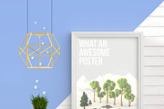 Frames Mockups - Customizable Scene, a Print Template by Aedon Design (Thumbnail 4 of 9)