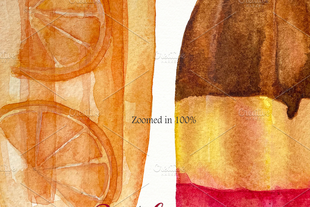 Watercolor POPSICLES Clip Art, an Illustration by SandraGraphicDesign (Photo 6 of 6)