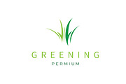 Green plant sprout logo with modern, a Branding & Logo Template by Maylianaw28 (Thumbnail 1 of 2)