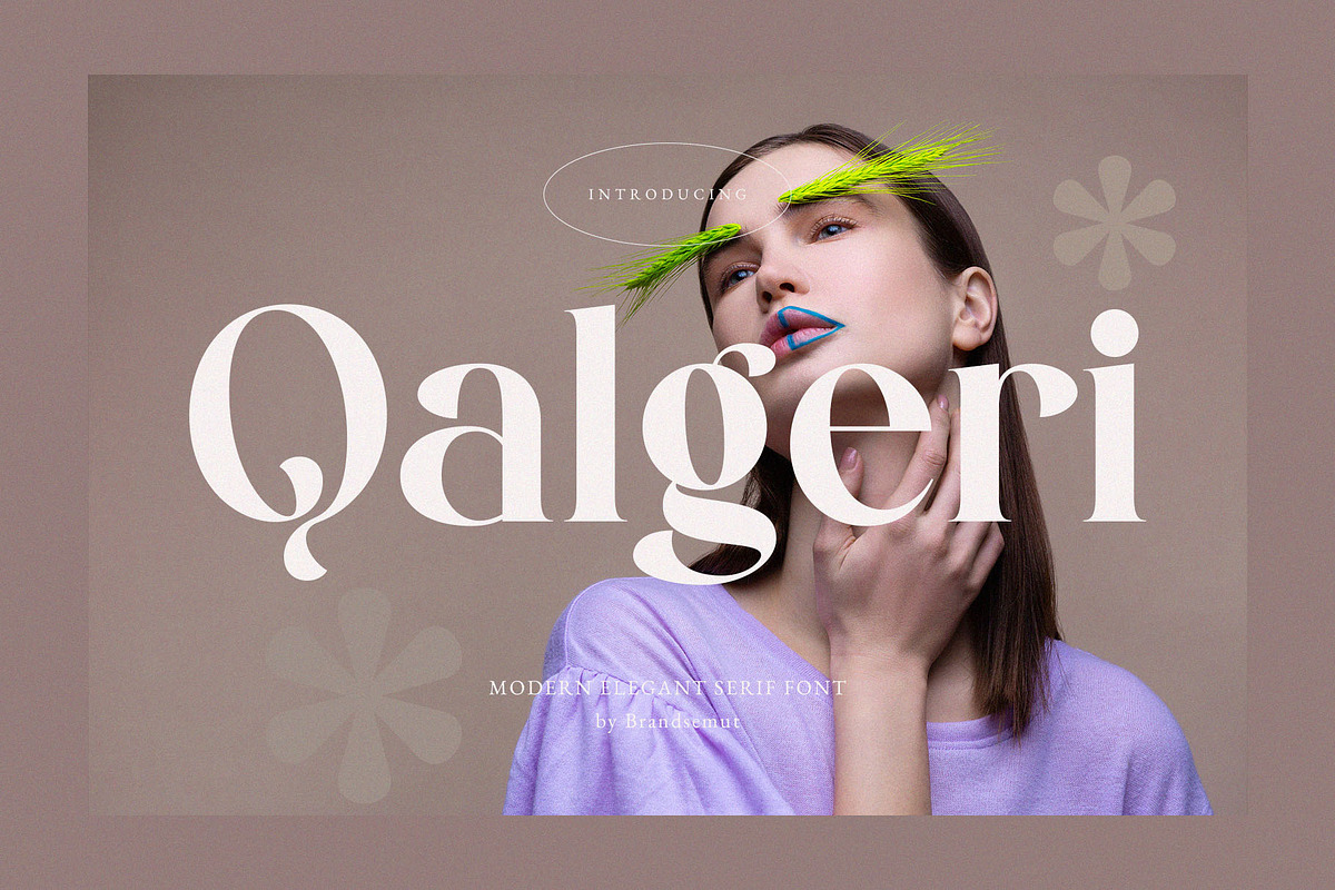 Qalgeri – Modern Elegant Serif Font, a Serif Font by BrandSemut (Photo 1 of 8)