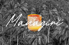Managiri Aesthetic Brush Font