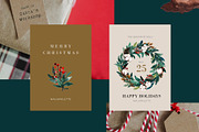 JOLLY Christmas Illustration Clipart, a Decorative Illustration by WalaPalette (Thumbnail 4 of 5)