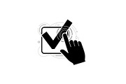 Digital Approval Checklist Icon, a Graphic by hafijul (Thumbnail 7 of 15)