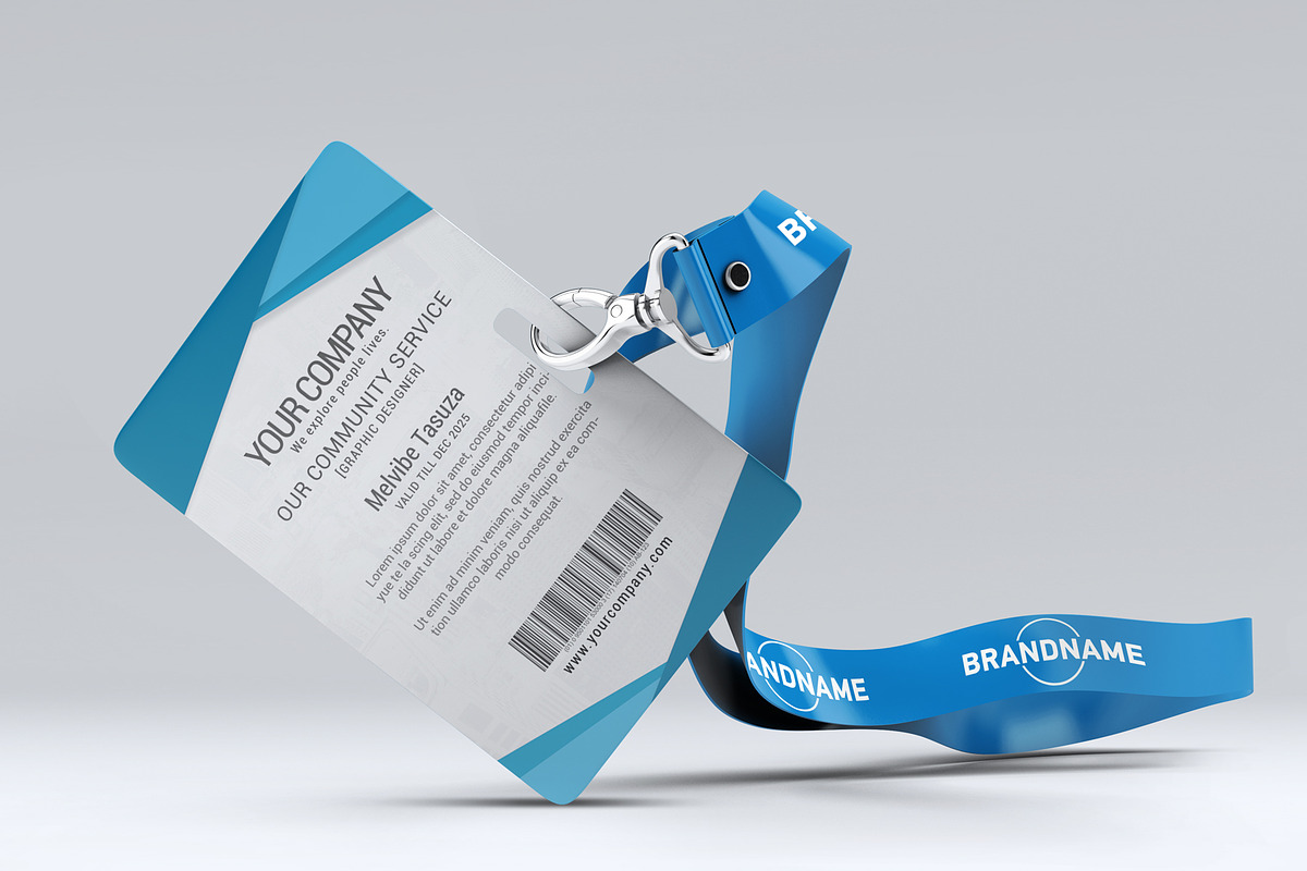 Id Card Template, a Card Template by Business Flyers (Photo 4 of 4)