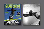 Skateboarding Magazine Template, a Magazine Template by BrandPacks (Thumbnail 4 of 5)
