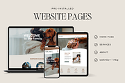 Pet Services Wix Website Template, a Wix Template by Ton Rêve Design Studio (Thumbnail 2 of 8)