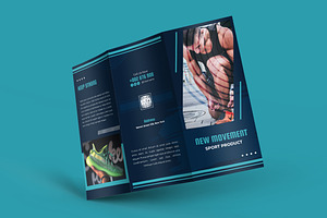 Sport Product Trifold Brochure