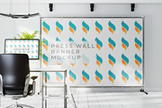Press Wall Banner Mockup, an Advertising Mockup by My Mockup (Thumbnail 2 of 3)