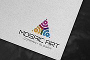Mosaic Art Logo Template, a Branding & Logo Template by Pentaclay (Thumbnail 3 of 4)