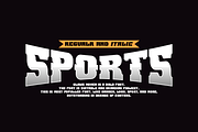 Glaws Moven - Athletics & Basketball, a Slab Serif Font by QR Design Studio (Thumbnail 2 of 7)