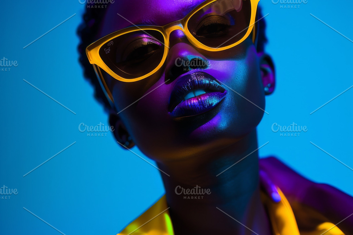 109 Fashion models in sunglasses, a Beauty & Fashion Photo by Handmadefont (Photo 34 of 113)