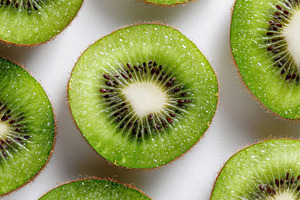 Fresh sliced kiwis for snacking, a Photo by Beautiful things