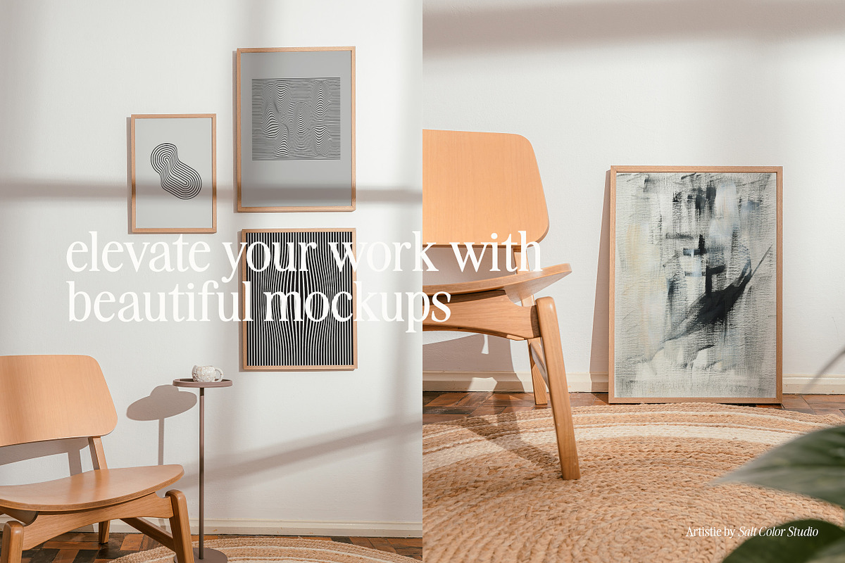 Artiest Frame Mockup Bundle, a Household Mockup by Salt Color Studio (Photo 8 of 20)