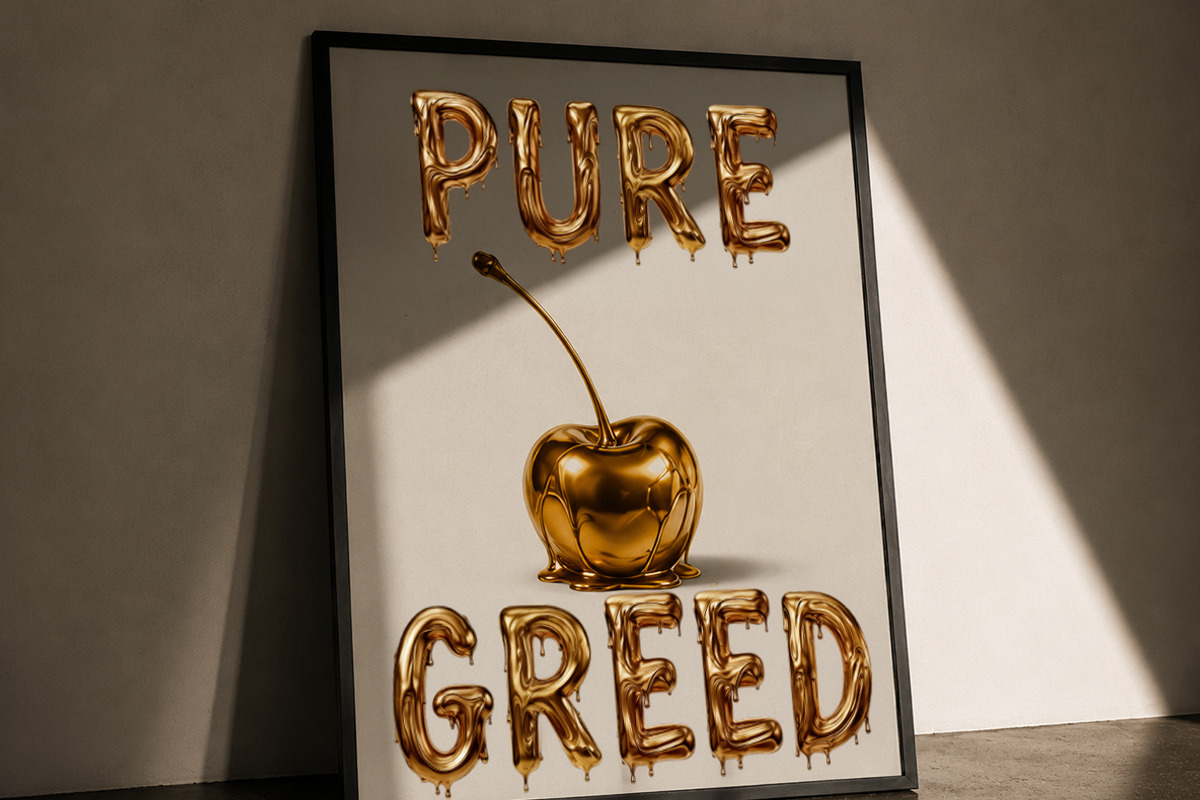 Golden Drip Font, a Handwritten Font by Handmadefont (Photo 5 of 14)