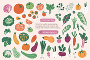 Harvest season patterns and objects, a Food Illustration by Alenkakarabanova (Thumbnail 5 of 8)
