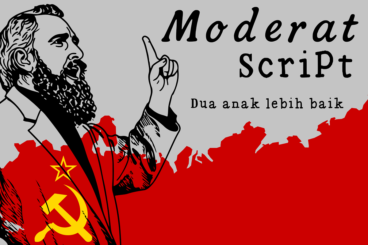 Moderat Script Elegant Natural Flow, a Script Font by adenpinkstore (Photo 6 of 7)