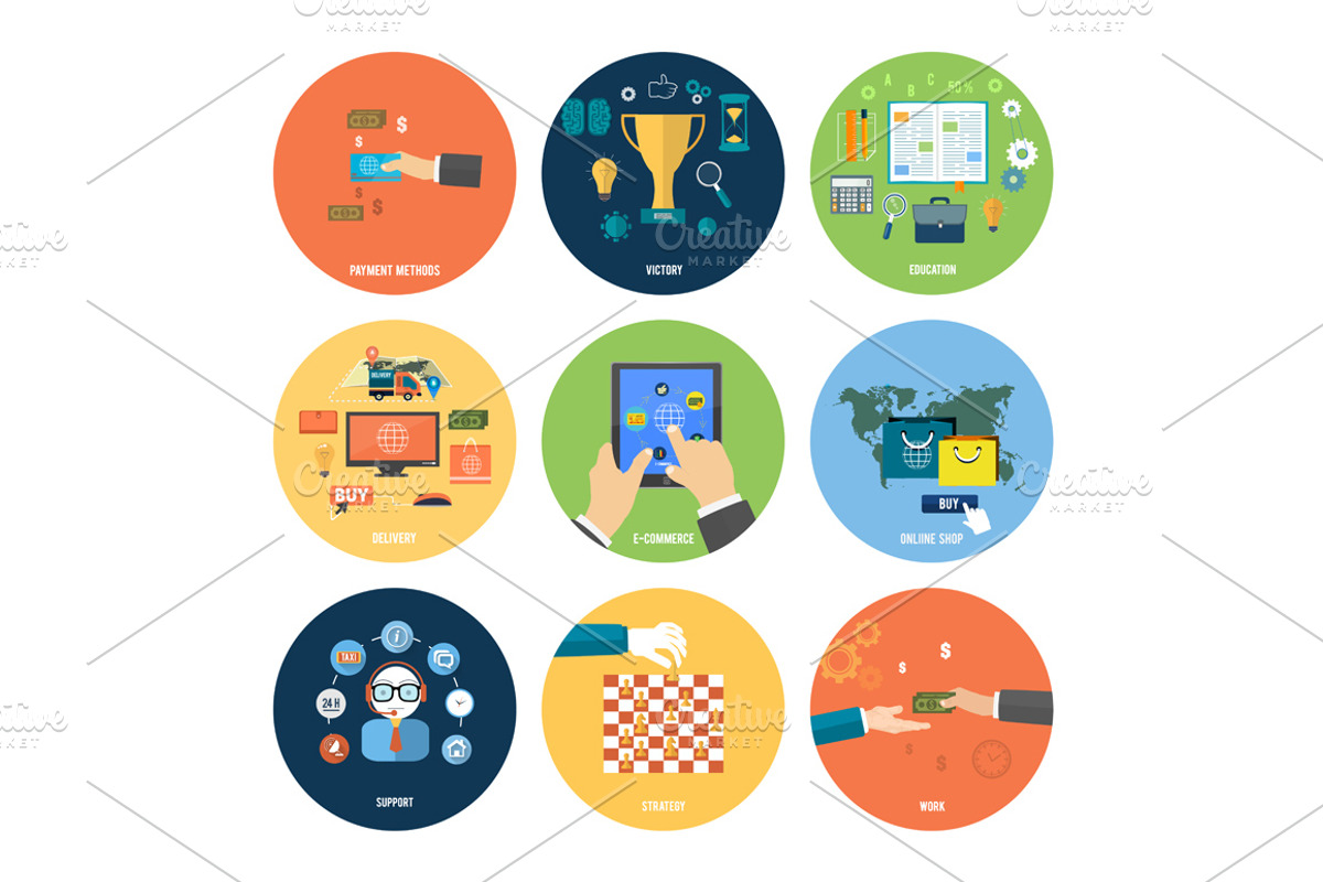 Online shop, e-commerce, payment preview 2