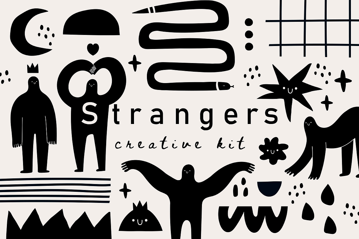 Strangers, a Person Illustration by Twisted Tail (Photo 1 of 7)