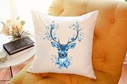 Blue Vintage Animals Bundle, an Illustration by Sublimation Artist (Thumbnail 6 of 6)