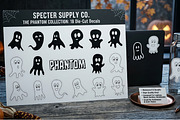 Phantom Ghost Collection, an Object Graphic by Saba Vector (Thumbnail 2 of 3)