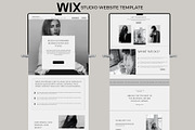 Wix Website Template Service, a Wix Template by Deepa Template Studio (Thumbnail 1 of 13)
