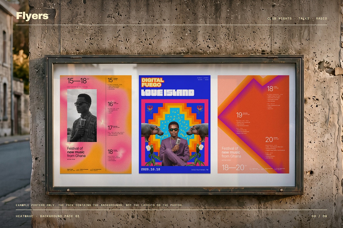 Heatwave Heat Map Gradients & Loops, a Background Graphic by Studio Kenzo (Photo 8 of 10)
