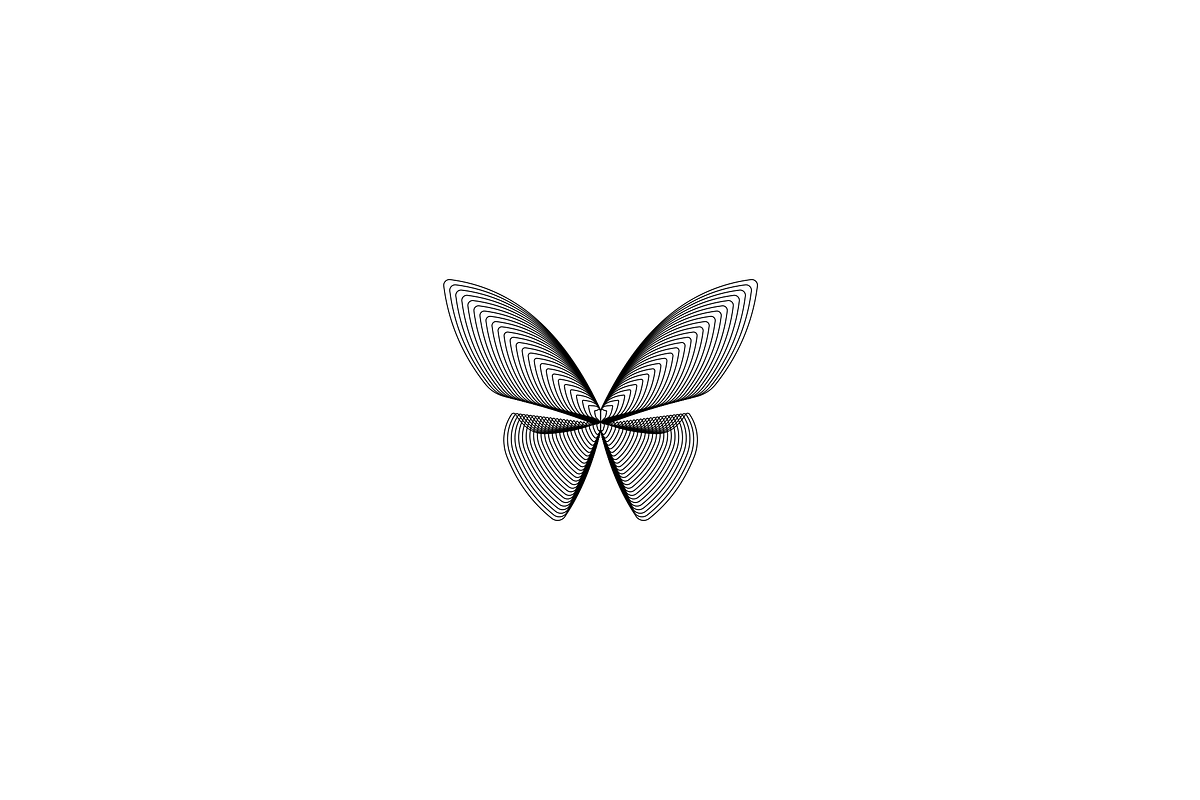 Minimalist Modern Butterfly Logo, a Branding & Logo Template by Luxury Logos (Photo 3 of 4)