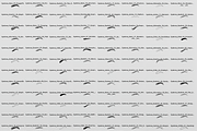 Procreate Eyebrow Stamps, a Brush Add-On by Selentaori Studio (Thumbnail 3 of 12)