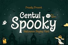 Centul Spooky - Halloweeen Font