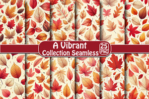 A Vibrant Collection Seamless, an Illustration by DreamPrint404