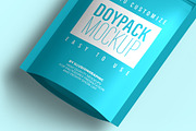 Doypack Mockup - 8 views, a Packaging Mockup by Illusiongraphic (Thumbnail 17 of 19)