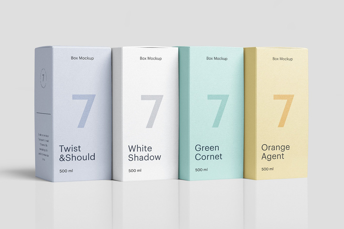 Product Box Mockup, a Packaging Mockup by GraphicWave