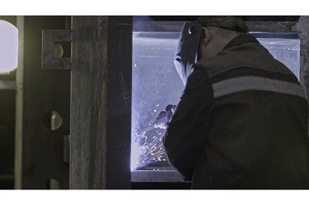Professional welder at industrial, an Industrial Photo by Media Whale Stock