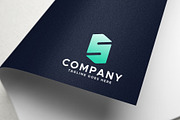 S letter unique logo design, a Branding & Logo Template by Amadul11 (Thumbnail 3 of 4)