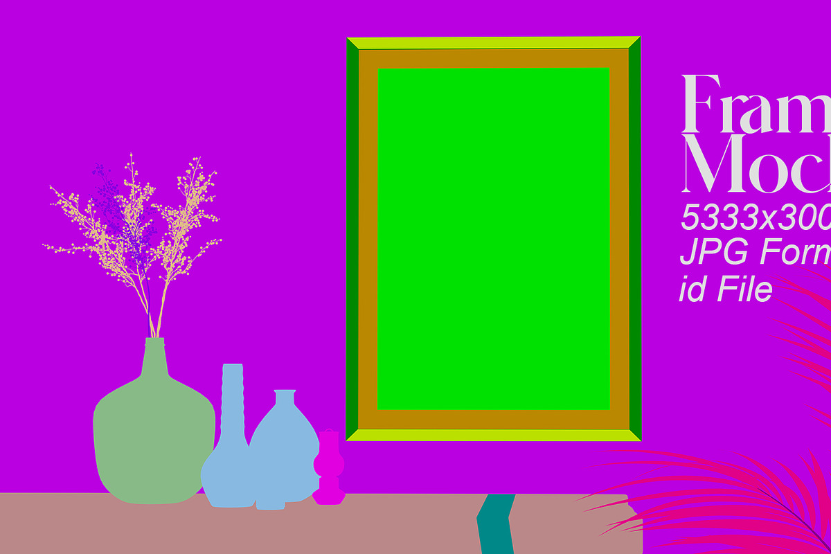 Interior Frame Mockup, a Templates & Theme by DigitalPen (Photo 4 of 4)